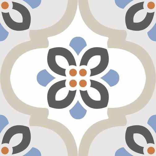 M-10145 - INDIAN TILES -  (  - BCP - 300x300 mm - 12inchX12inch )