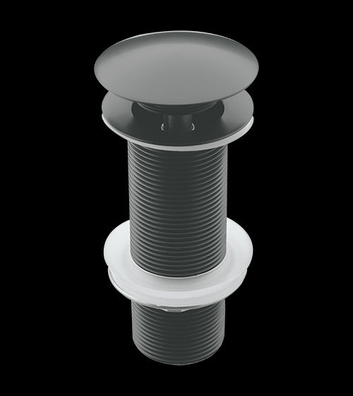 BRASS WASTE COUPLING - AQUANT -  ( GRAPHITE GRAY -  - 125x32 mm - 5inchX1.28inch )