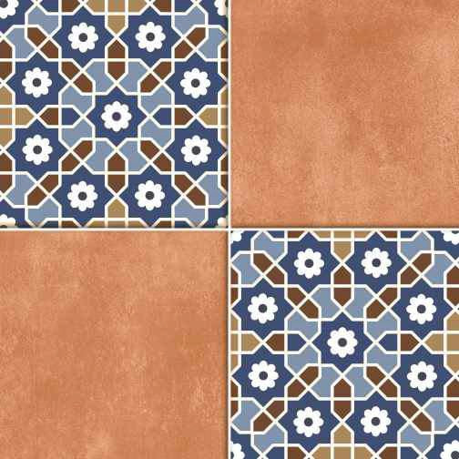 M-10203 - INDIAN TILES -  (  - BCP - 300x300 mm - 12inchX12inch )