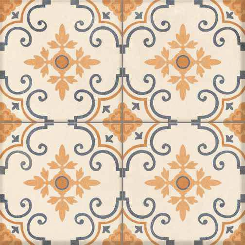 M-10212 - INDIAN TILES -  (  - BCP - 300x300 mm - 12inchX12inch )