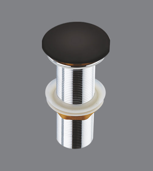 CERAMIC POP -UP  WASTE COUPLING - AQUANT -  ( MATT BLACK -  - 0x0 mm - 0inchx0inch )