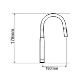 KITCHEN FAUCET WITH TOUCH SENSOR - CARYSIL -  ( CHROME - ACCESSORIES - 0x15 mm - 0inchX0.5inch )