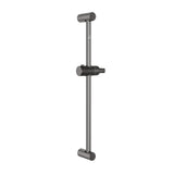 SLIDING RAIL 19MM DIA , 600MM LONG ROUND SHAPE WITH HAND SHOWER HOLDER - JAQUAR FAUCETS - ( BLACK CHROME - SHOWER ACC. - 0x600 mm - 0inchX24inch )