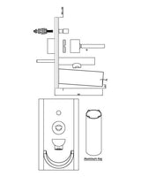 EXP.PART KIT OF SL J.STICK W/CASCADE SPT - ARTIZE FAUCET -  ( CHROME - CONFLUENCE - 0x15 mm - 0inchX0.6inch )