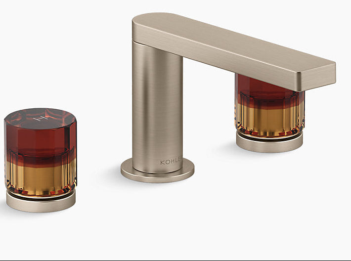 COMPOSED WIDESPREAD LAV FAUCET-ACH - KOHLER LUXURY -  ( VIBRANT BRUSHED BRONZE - LUXURY - 0x0 mm - 0inchX0inch )