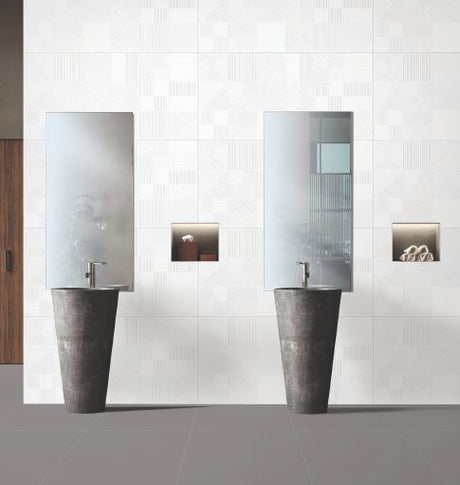 ROYAL TRIAD ELEMENTO BIANCO - CREANZA -  (  - CREANZA RUSTIC PUNCH - 1200x600 mm - 48inchX24inch )
