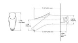 FLUENCE WALL-MOUNT BATH FAUCET (BIB COCK)- KOHLER PREMIUM - KOHLER PREMIUM -  ( VIBRANT ROSE GOLD - PREMIUM - 0x15 mm - 0inchX0.5inch )