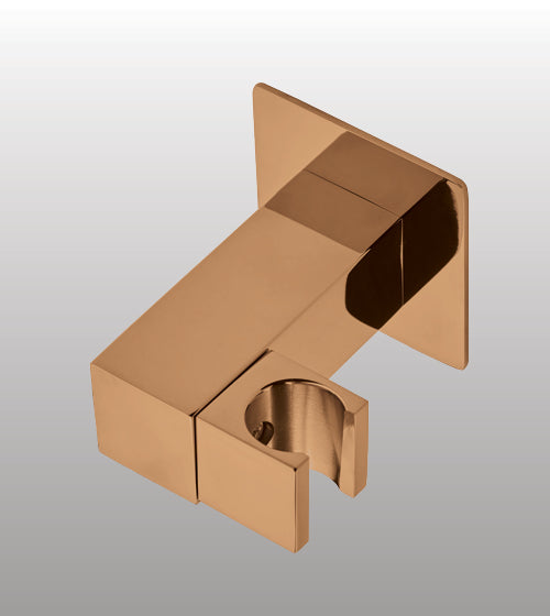 BRASS WALL HOOK SWIVEL - AQUANT -  ( BRUSHED ROSE GOLD -  - 0x15 mm - 0inchX0.5inch )