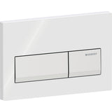 ACTUATOR PLATE ALPHA 50 SQUARE - GEBERIT -  ( WHITE - ALPHA - 525x350 mm - 21inchX14inch )