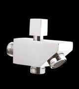 BRASS BUTTON SPOUT - AQUANT -  ( CHROME -  - 0x0 mm - 0inchx0inch )