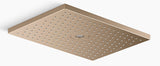 MODERN LF-DUALFLOW RAINHEAD SHWR W/O ARM - KOHLER LUXURY -  ( VIBRANT BRUSHED BRONZE - LUXURY - 330x230 mm - 13.2inchX9.2inch )