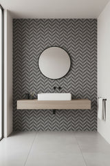 BRAZZIL GREY WAVES DECOR HL - INDIAN TILES - ( - CRIST DECOR - 1200x600 mm - 48inchX24inch)