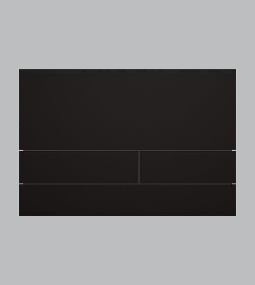 SS FLUSH PLATE - AQUANT - ( MATT BLACK - - 0x0 mm - 0inchX0inch )