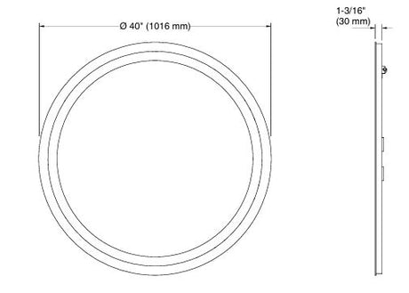 VITALITY40 INSET CIRCLE LIGHT MIRROR - KOHLER LUXURY -  (  - LUXURY - 0x0 mm - 0inchx0inch )