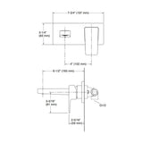 (PRUN)HONE-SL W/M BASIN MIXER W/O DRAIN PIPES - KOHLER PREMIUM -  ( FRENCH GOLD - PREMIUM - 0x15 mm - 0inchX0.6inch )