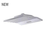 (PRUN)BEITOU-DUAL FLOW R/H SHWR W/O ARM - KOHLER LUXURY -  ( POLISHED CHROME -  - 450x284 mm - 18inchX11.5inch )