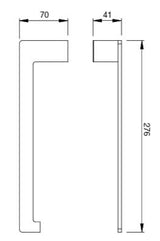 NAPKIN HOLDER - AQUANT - ( GRAPHITE GREY - ACCESSORIES - 276x0 mm - 11.04inchX0inch )