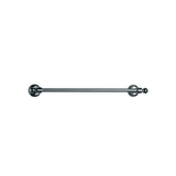 SINGLE TOWEL RAIL 450MM LONG - JAQUAR FAUCETS - ( CHROME - QUEENS ACC. - 0x450 mm - 0inchX18inch )