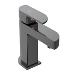 S.L. BASIN MIXER WITH BRAIDED PIPES - JAQUAR FAUCETS -  ( BLACK CHROME - ALIVE - 0x15 mm - 0inchX0.5inch )