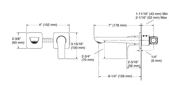 FORE ARC SC WM LAV FAUCET TRIM WO DRAIN - KOHLER POPULAR -  ( VIBRANT FRENCH GOLD - POPULAR - 0x15 mm - 0inchX0.5inch )