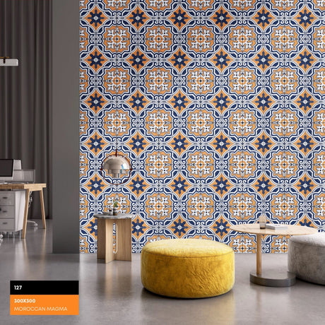 127 HL - CREANZA -  (  - MORROCAN GRANULA SERIES CREANZA - 300x300 mm - 12inchX12inch )