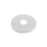 DECORATIVE DISC FLORA - VIKING -  ( POLISHED CHROME -  - 0x15 mm - 0inchX0.6inch )