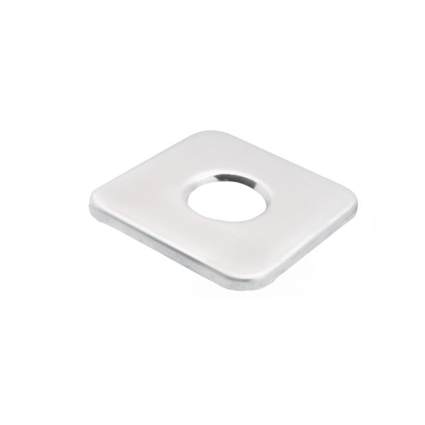 FLANGE SQUARE - VIKING -  ( POLISHED - SS 304 - 60x15 mm - 2.4inchX0.5inch )