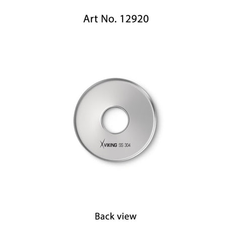 SS FLANGE FLORANTINE - VIKING -  ( POLISHED CHROME -  - 15x70 mm - 0.6inchX2.8inch )