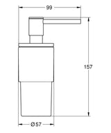 ATRIO NEW SOAP DISPENSER - GROHE -  ( CHROME - G5 - ATRIO - 0x0 mm - 0inchX0inch )