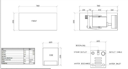 STEAM GEN 3KW WITH ACC & INST - ARTIZE WELLNESS -  ( WHITE -  - 0x0 mm - 0inchx0inch )