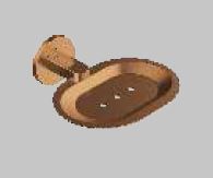 SOAP DISH - AQUANT - (BRUSHED ROSE GOLD - CIRCA SERIES - 0x0 mm - 0inchX0inch)
