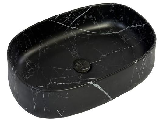 CERAMIC TABLE TOP WASH BASIN - BETTER LIVING -  (  - LUNA - 540x350 mm - 21.6inchX14inch )
