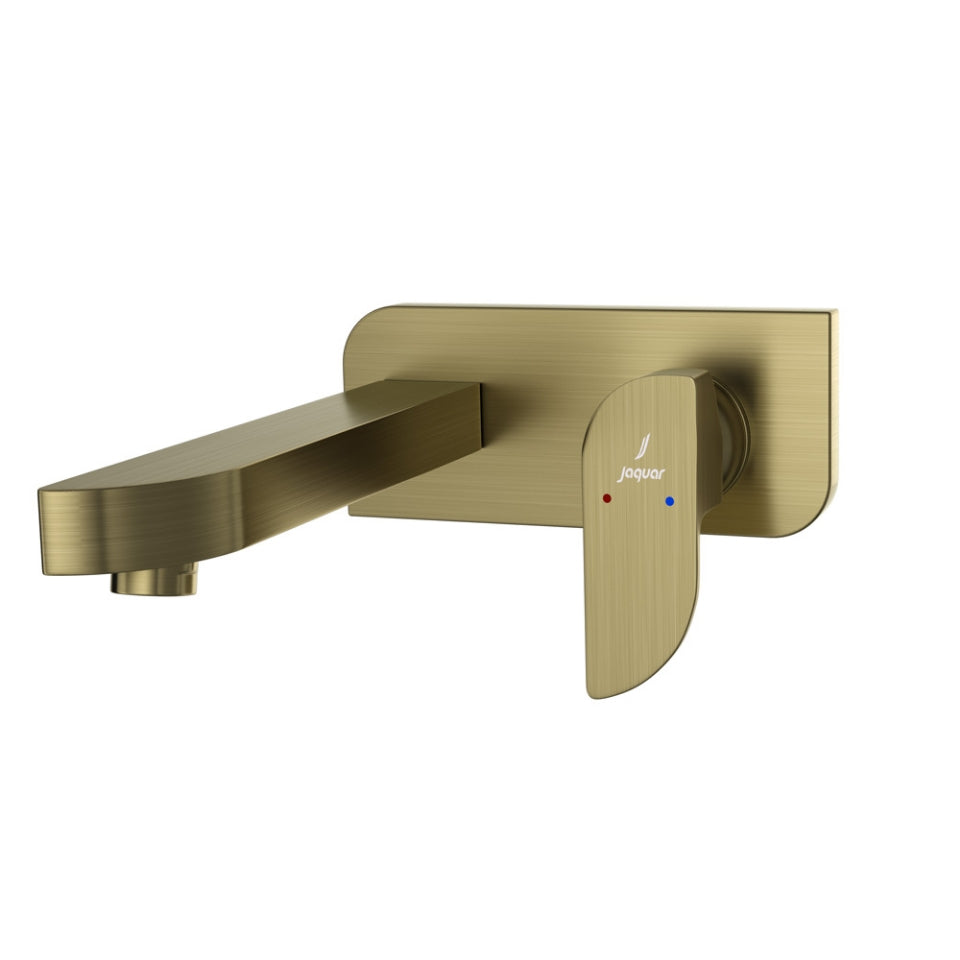 EXPOSED PART KIT OF SINGLE CONCEALED STOP COCK & SPOUT - JAQUAR FAUCETS -  ( ANTIQUE BRONZE - ALIVE - 0x15 mm - 0inchX0.5inch )