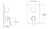 FLUENCE TM AQUA TURBO TM 360 RECESSED NON-THERMOSTATIC BATH AND SHOWER VALVE TRIM - KOHLER PREMIUM -  ( VIBRANT FRENCH GOLD - PREMIUM - 0x15 mm - 0inchX0.5inch )