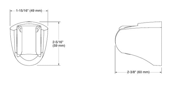 REFINIA TM WALL-MOUNT HANDSHOWER HOLDER - KOHLER POPULAR -  ( VIBRANT FRENCH GOLD - POPULAR - 0x0 mm - 0inchX0inch )