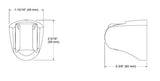REFINIA TM WALL-MOUNT HANDSHOWER HOLDER - KOHLER POPULAR -  ( VIBRANT FRENCH GOLD - POPULAR - 0x0 mm - 0inchX0inch )