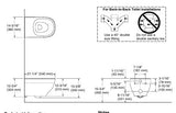 TRACE TM WALL HUNG EWC W/O SC FOR 38989IN-K4 - KOHLER PREMIUM -  ( CASHMERE - PREMIUM - 539x378 mm - 21.5inchX15.1inch )