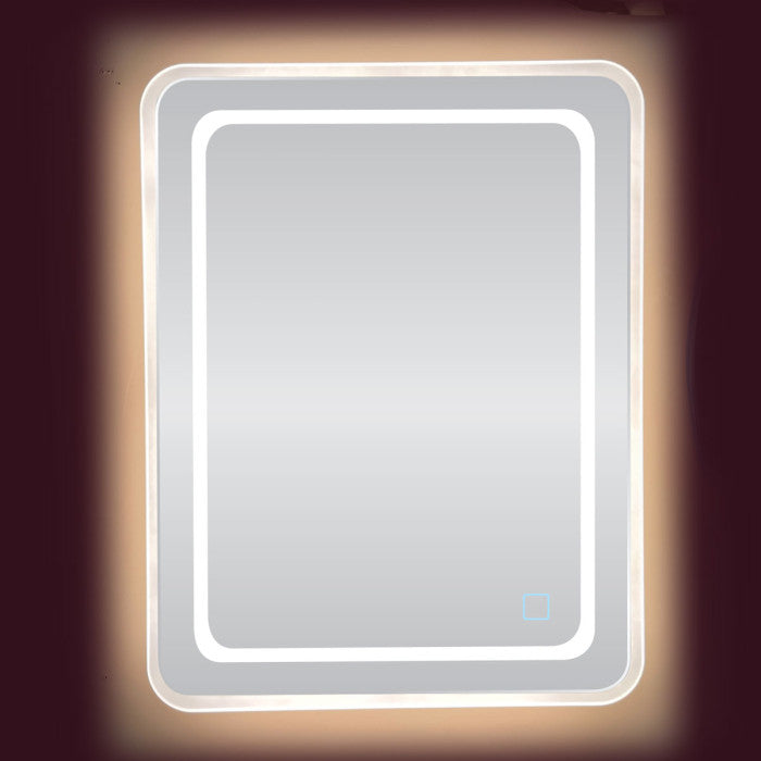 LED MIRROR FRONT & SIDE GLOW - BETTER LIVING -  ( WHITE - REFLEX - 675x525 mm - 27inchX21inch )