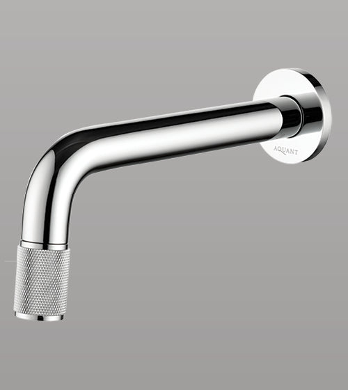 MOUTH OPERATED WALL BASIN TAP - AQUANT -  ( CHROME -  - 210x0 mm - 8.4inchX0inch )