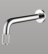 MOUTH OPERATED WALL BASIN TAP - AQUANT -  ( CHROME -  - 210x0 mm - 8.4inchX0inch )