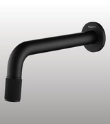 MOUTH OPERATED WALL BASIN TAP - AQUANT -  ( MATT BLACK -  - 210x0 mm - 8.4inchX0inch )