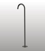 BRASS FLOOR STANDING SPOUT - AQUANT -  ( GRAPHITE GREY -  - 1140x0 mm - 45.6inchX0inch )