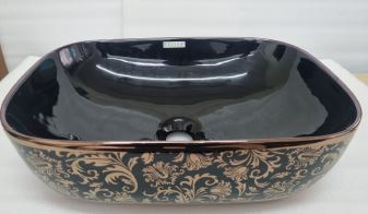CERAMIC RECTANGLE TABLE TOP WASH BASIN - BETTER LIVING - ( - PR - 450x325 mm - 18inchX13inch)