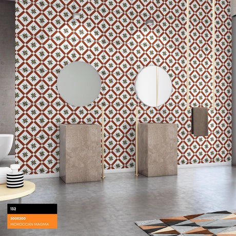 132 HL - CREANZA -  (  - MORROCAN GRANULA SERIES CREANZA - 300x300 mm - 12inchX12inch )