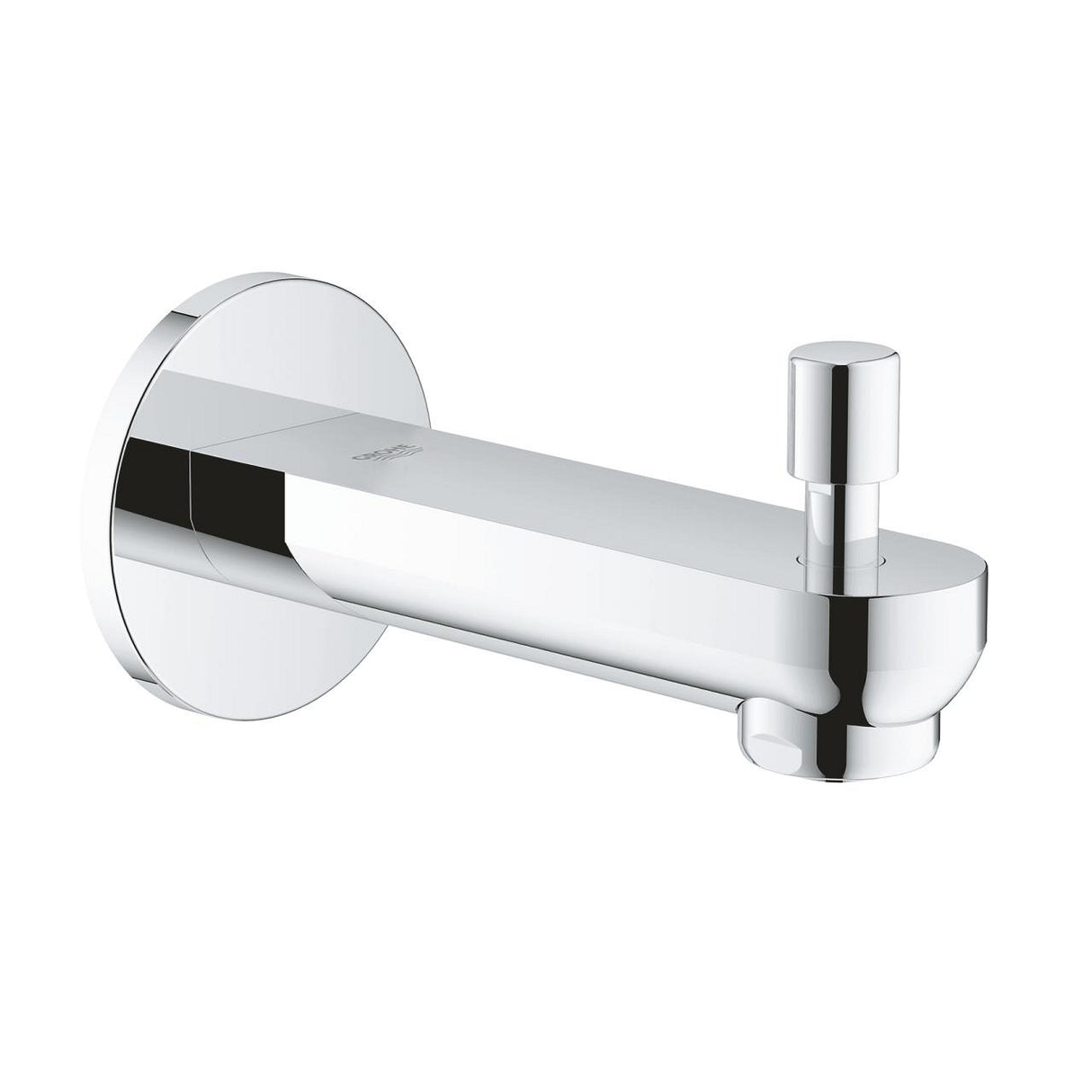 EUROSMART COSMOPOLITAN BATH SPOUT WITH DIVERTER - GROHE -  ( CHROME - G3 - EUROSMART - 0x15 mm - 0inchX0.5inch )