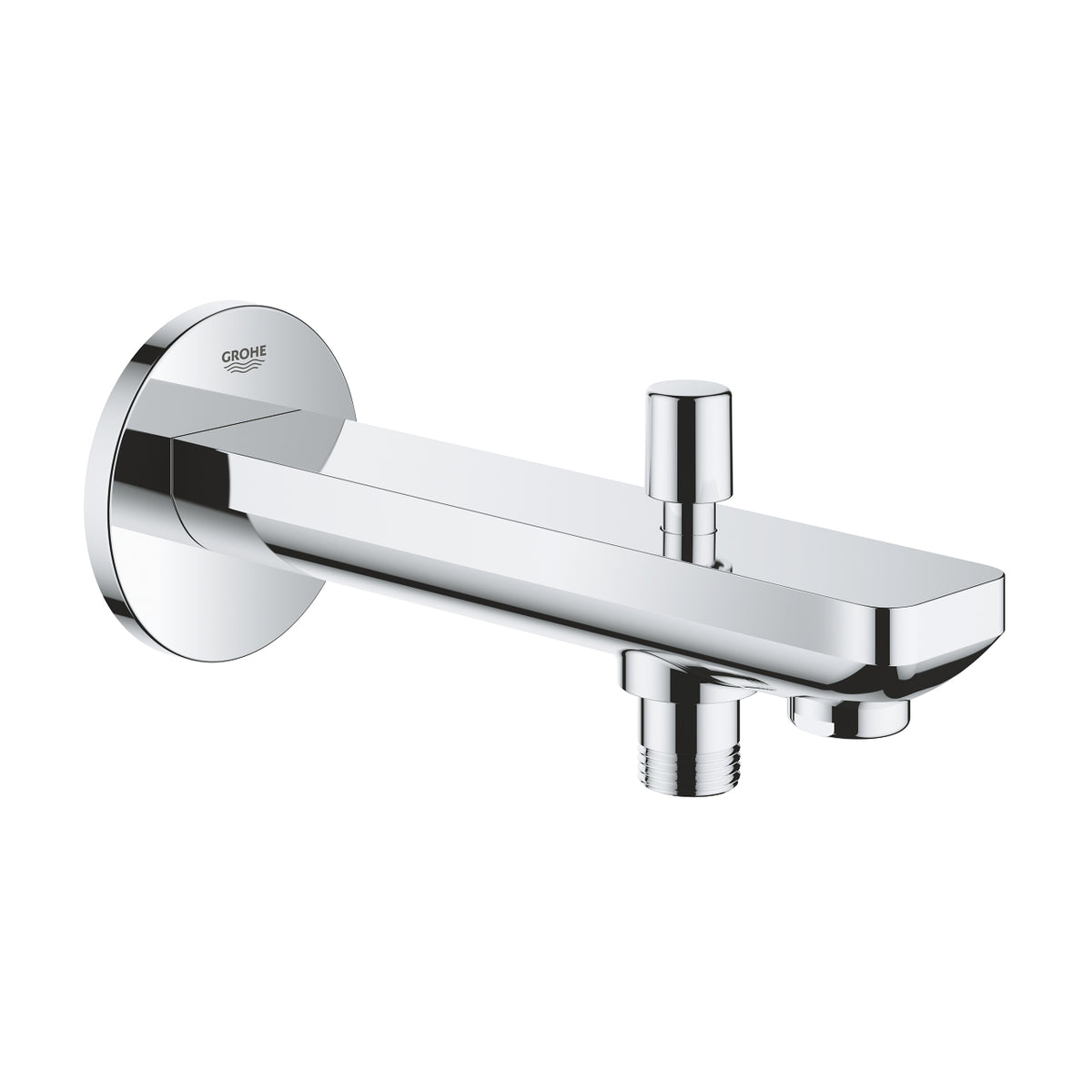GROHE BauContemporary Bath Spout with Diverter – Chrome Finish | SKU ...