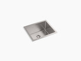 STRIVE TM SS SINGLE BOWL UNDERMOUNT FABRICATED (DEPTH 10INCH)W/STRAINER - KOHLER LUXURY -  (  - LUXURY - 533x457 mm - 21.32inchX18.28inch )