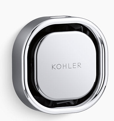 INVIGORATION SERIES W/M SQUARE STEAM HEAD - KOHLER LUXURY -  ( POLISHED  CHROME - LUXURY - 76x76 mm - 3.04inchX3.04inch )