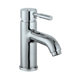 S.L. BASIN MIXER WITH BRAIDED PIPES - JAQUAR FAUCETS - ( CHROME - SOLO - 0x15 mm - 0inchX0.5inch )