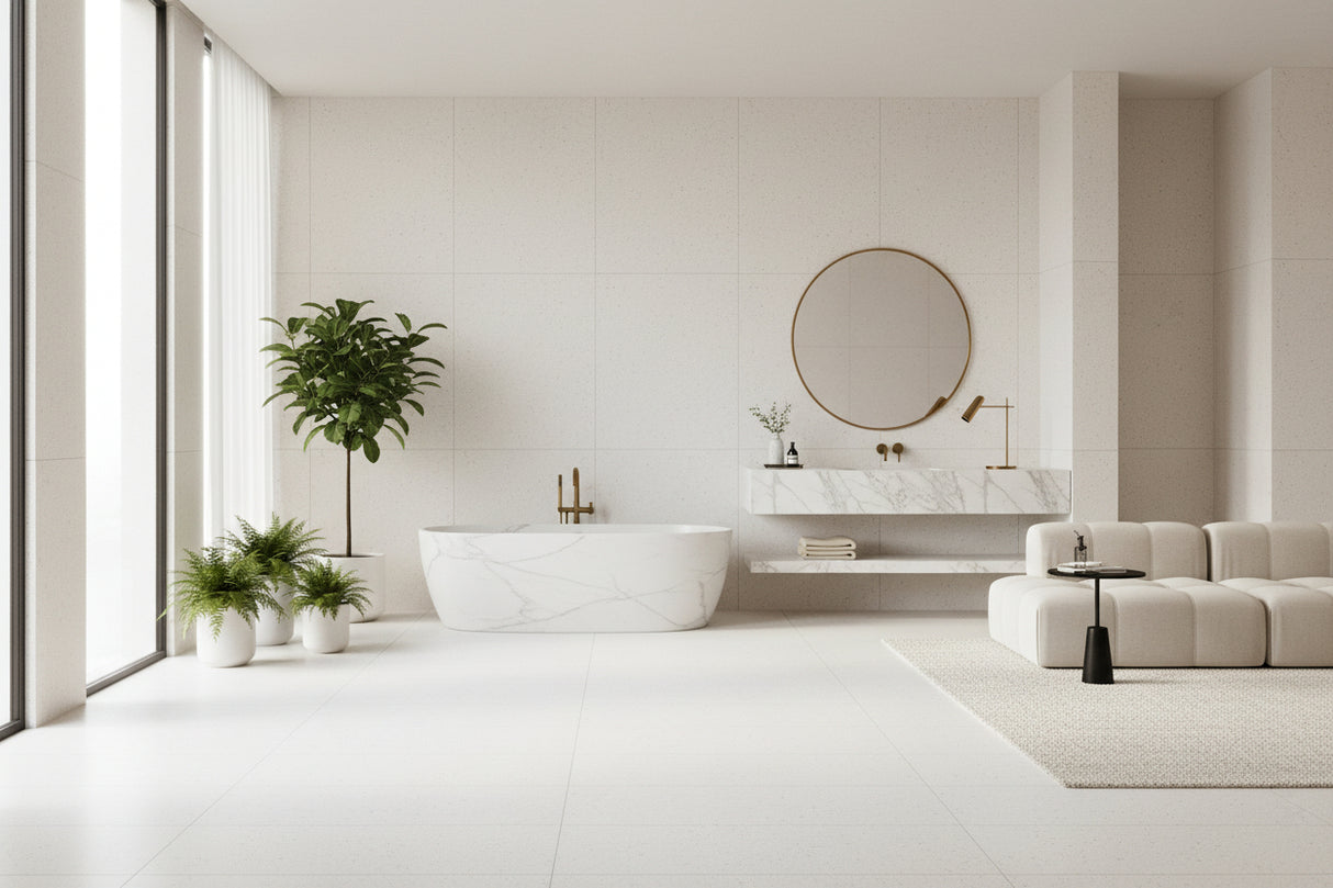 ALCHIMIA SHELL POSH+ - SIMPOLO-TILES -  (  - ALCHIMIA MATT - 1198x1198x9 mm - 48inchX48inchX0.36inch )